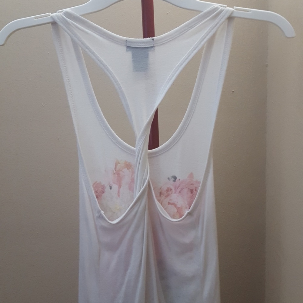 Graphic Racerback Tank Top - Picture 3 of 4